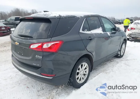 2019 Chevrolet Equinox Lt из США, поврежденный, VIN 2GNAXUEV0K6237066